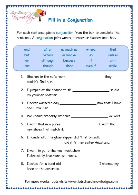 Grade 3 Grammar Topic 5 Parts Of Speech Worksheets Lets Share Knowledge