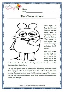 the clever mouse grade 1 comprehension