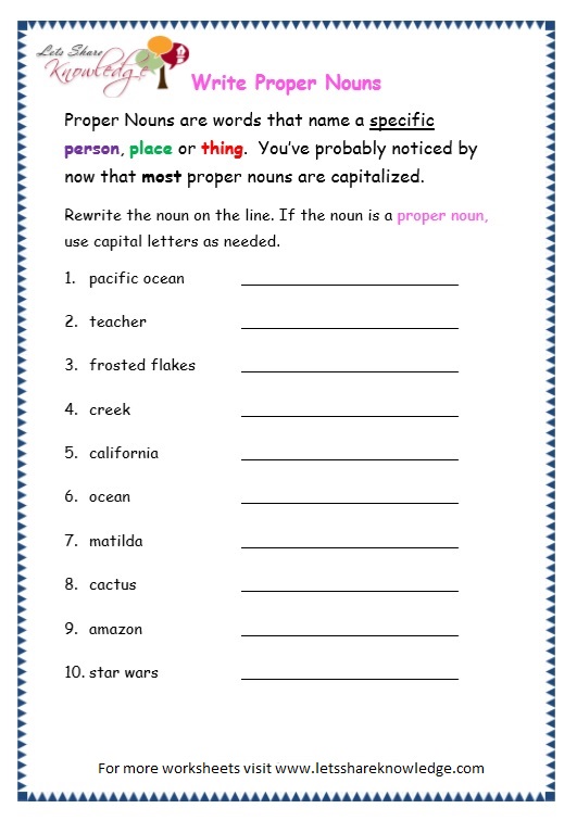 grade-3-grammar-topic-7-proper-nouns-worksheets-lets-share-knowledge