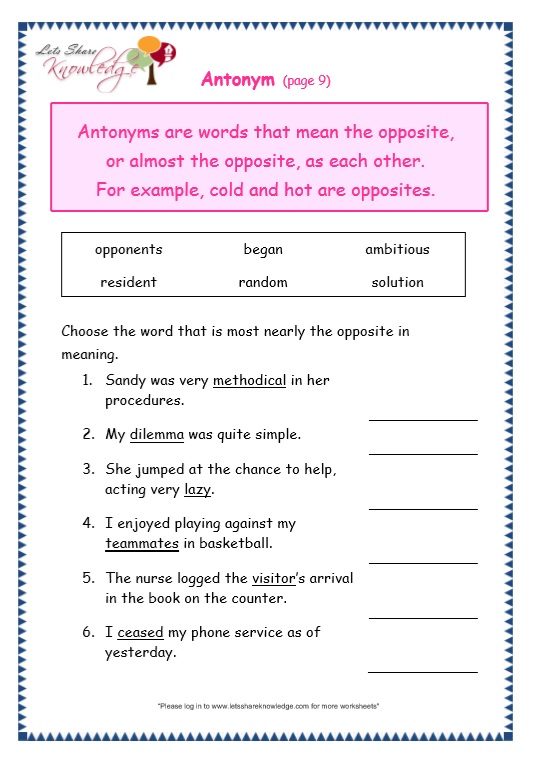 grade-3-grammar-topic-28-antonyms-worksheets-lets-share-knowledge