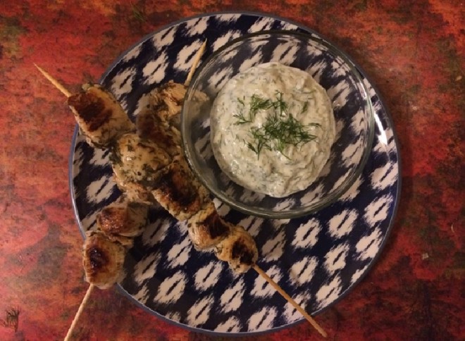 Recipe Chicken Souvlaki With Tzatziki Lets Share Knowledge 5410