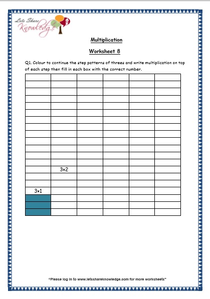  Multiplication (0-10) worksheet