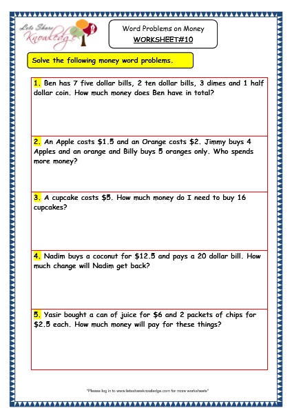 grade-3-maths-worksheets-10-5-word-problems-on-money-lets-share