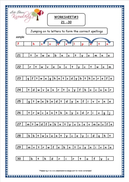  Kindergarten Jumping onto Letters words in Sentences Printable Worksheets Worksheets