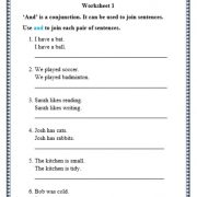 Grade 1 Grammar: Using was and were printable worksheets - Lets Share ...