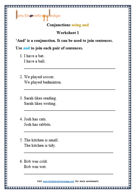 worksheet-of-conjunction-worksheets-for-kindergarten
