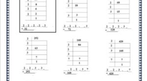 grade 5 prime numbers maths resources printable worksheet
