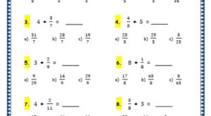adding a fraction and a whole number grade 4 maths resources printable worksheets w10