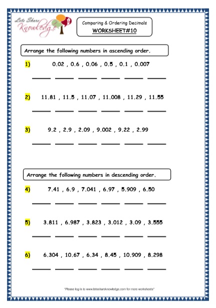 grade-4-maths-resources-3-3-comparing-and-ordering-decimals-printable-worksheets-lets-share